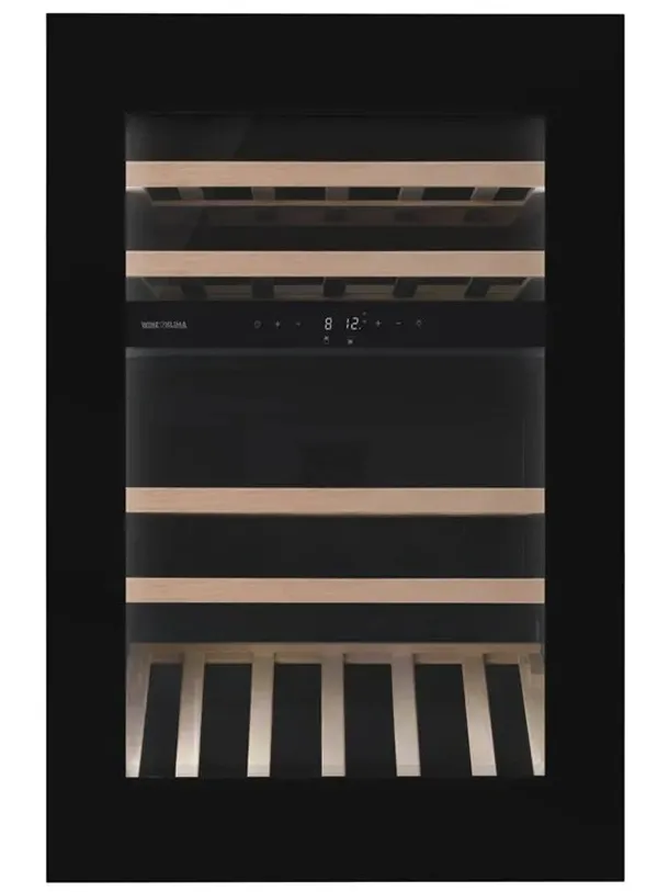 Wine Klima D50-SV88-PUSH Zwart