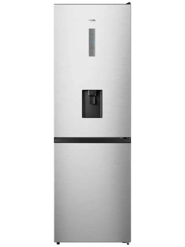 Etna Kcv286wrvs - Koel-vriescombinatie Breedte 59.5 Cm Hoogte 186 Inhoud 304 L Nofrost