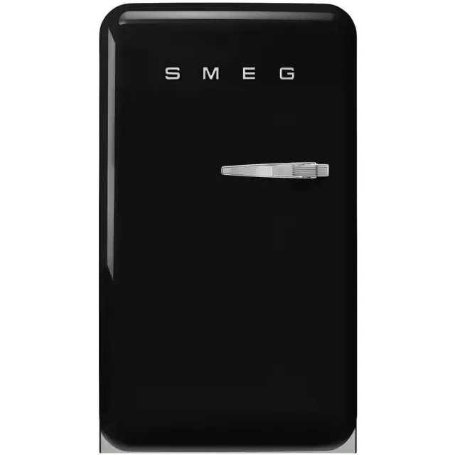 Smeg FAB10LBL6 koelkast met vriesvak zwart