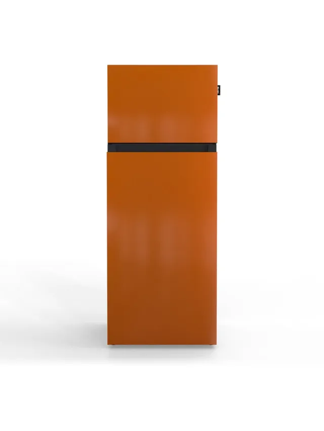 Nunki MEDIUM-FCOPP / Liquid Copper Design Koel-vriescombinatie - 206L - E-label - Front in kleur Koper