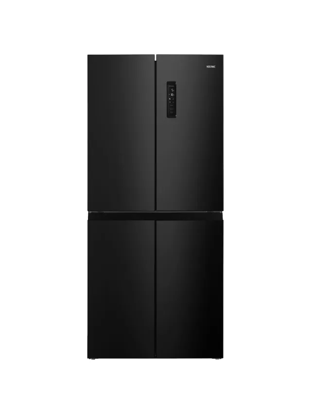 Koenic Kdd 151 D Nf B - Amerikaanse Koelkast No Frost Breedte 91 Cm Hoogte 177 Inhoud 362 L Zwart