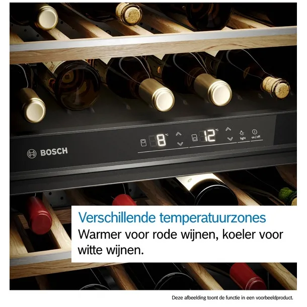 Bosch KUW21AHG0 wijnkoelkast zwart, foto 4