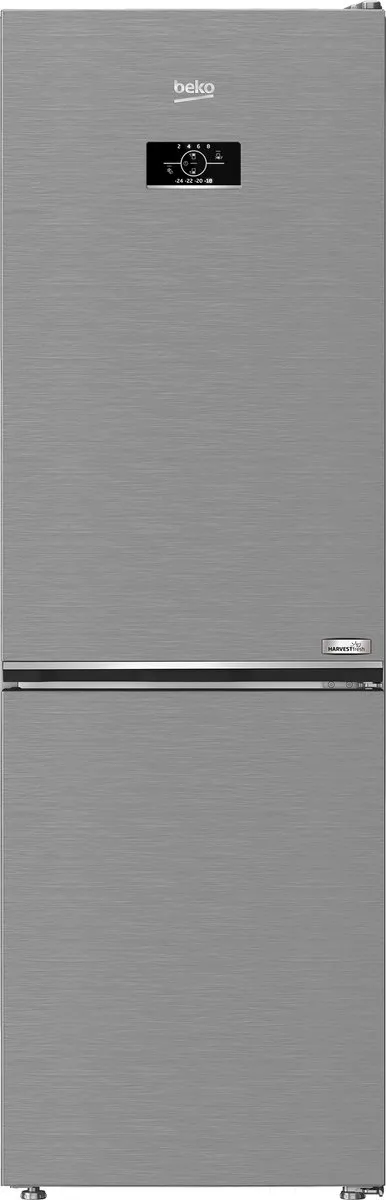 Beko gecombineerde koelkast 60cm 316l nofrost - beko - B3RCNE364HXB Metallic