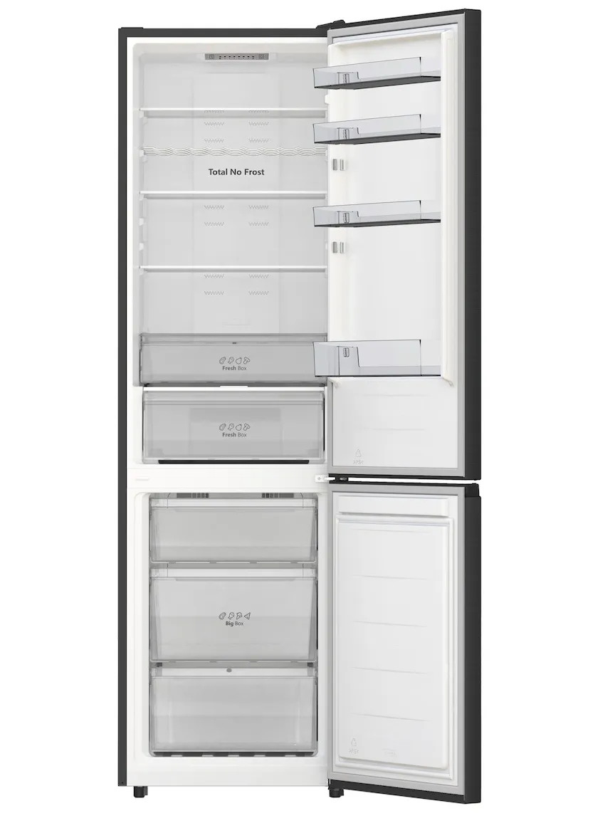 Hisense RB440N4AFC Koel-vriescombinatie Zwart, foto 3