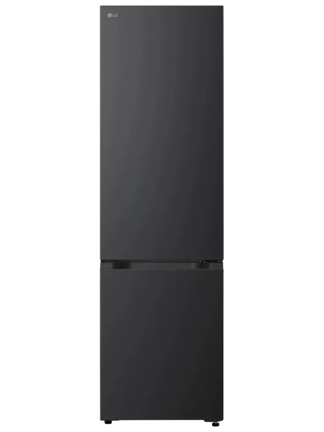 LG GBBS322AEV Koel-vriescombinatie Zwart