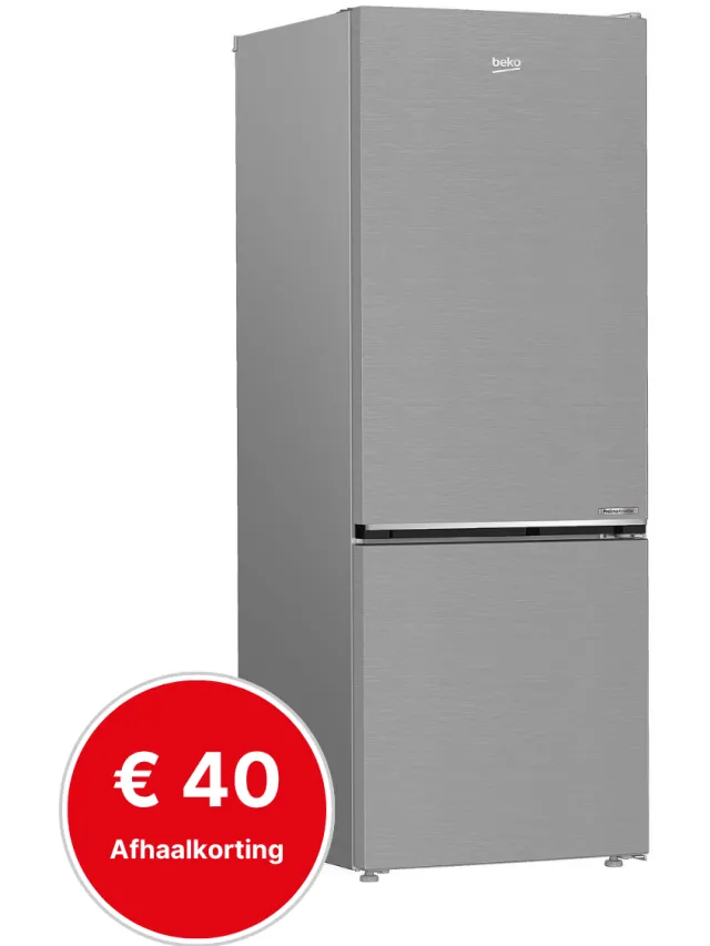 Beko B7RCNE567HXB1 Koel-vriescombinatie zilver
