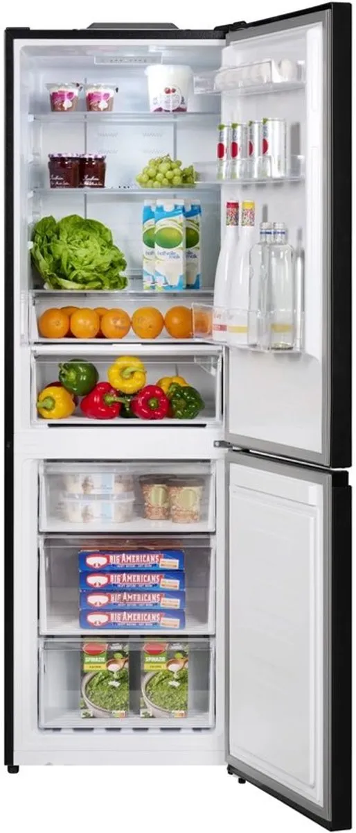 Nunki Large Combi NFA – Koel-vriescombinatie – No Frost – A-klasse – 304 liter – Amber Diamond Goud