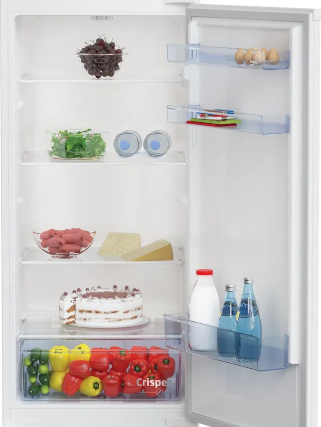 Beko BLSA821M4SN inbouwkoelkast, 198 liter, nishoogte 124 cm