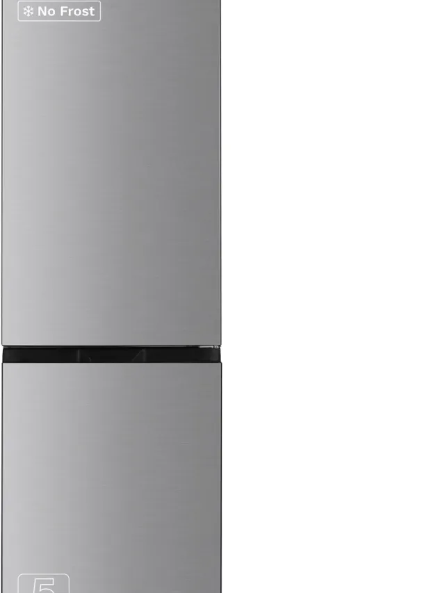Inventum KV1840S No Frost energiezuinige koel-vriescombinatie - 184 cm hoog - 327 liter - Superkoelen - Supervriezen - Energielabel C - Vrijstaand - RVS look
