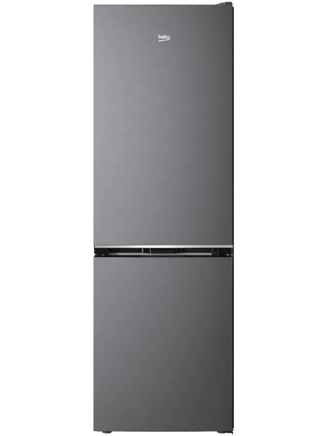 Beko B7RCNA378HXP Koelkast met vriesvak Grijs
