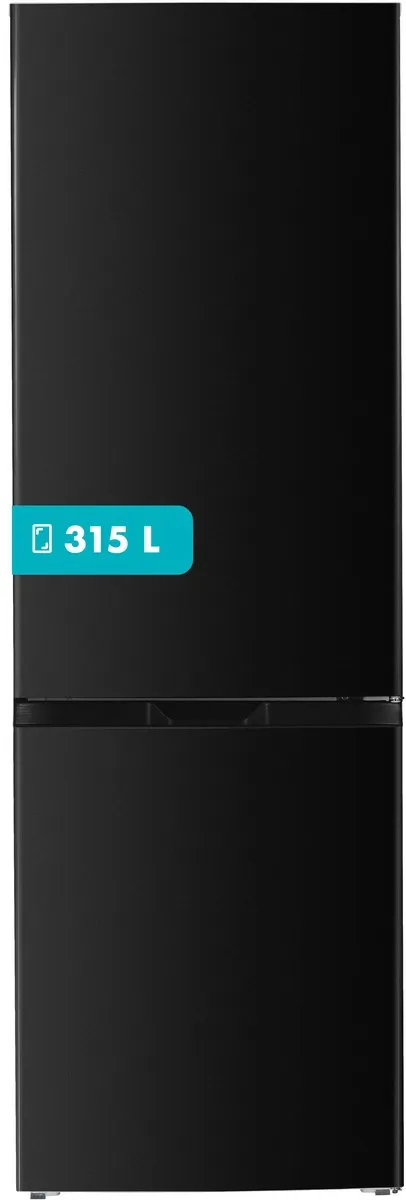 Tomado TCR1850B - Koel-vriescombinatie - 315 liter - Energieklasse C - Supervriezen - Zwart