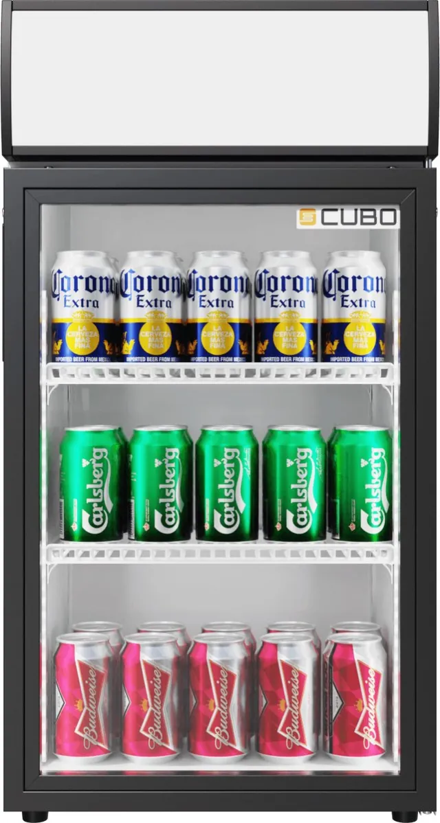 CUBO CS-50H-EE tafelmodel koelkast, 59 liter Wit