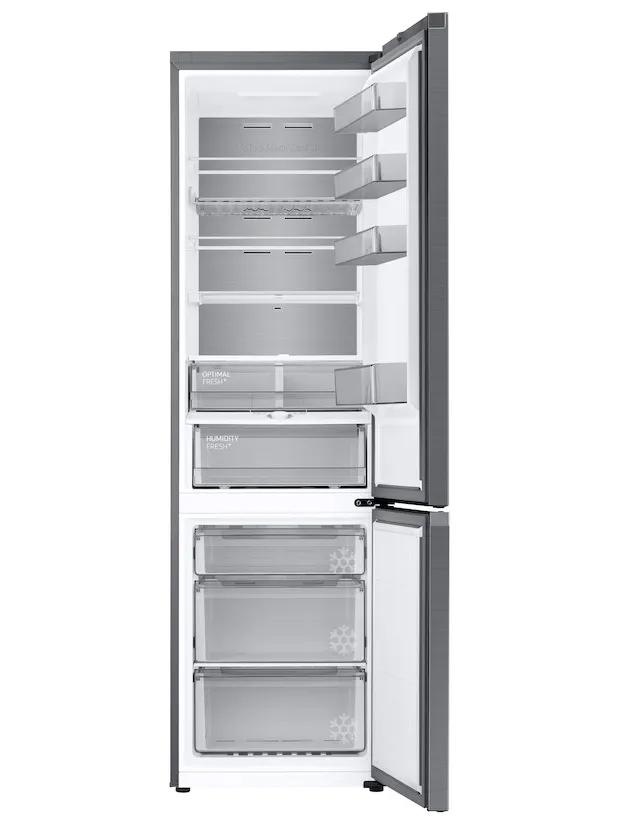 Samsung RB38C776ASR/EF Koel-vriescombinatie Grijs, foto 2