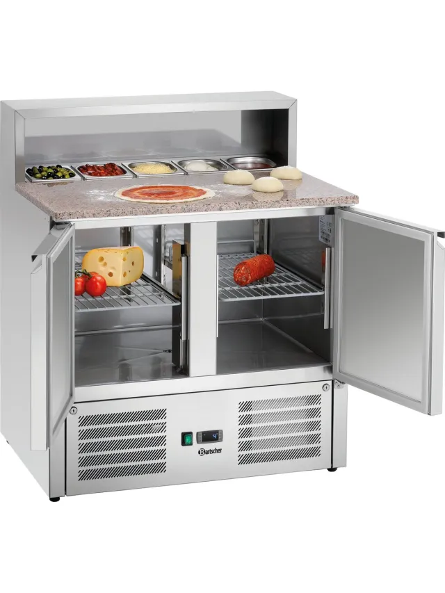 Bartscher Pizza-saladière 900T2 - Bartscher 200358 rvs
