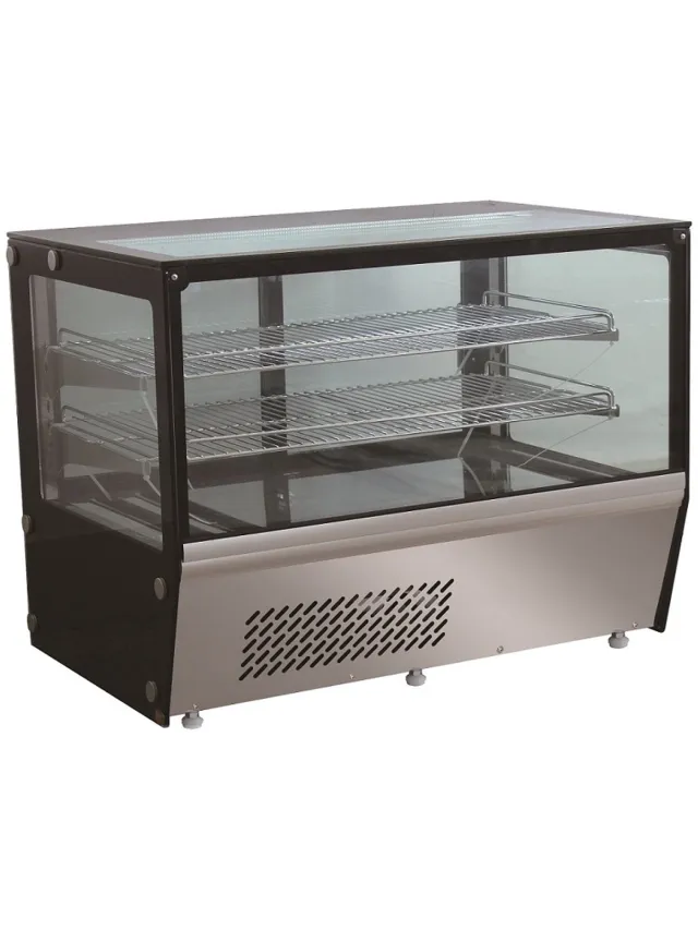 Combisteel Koelvitrine 125L Zilver