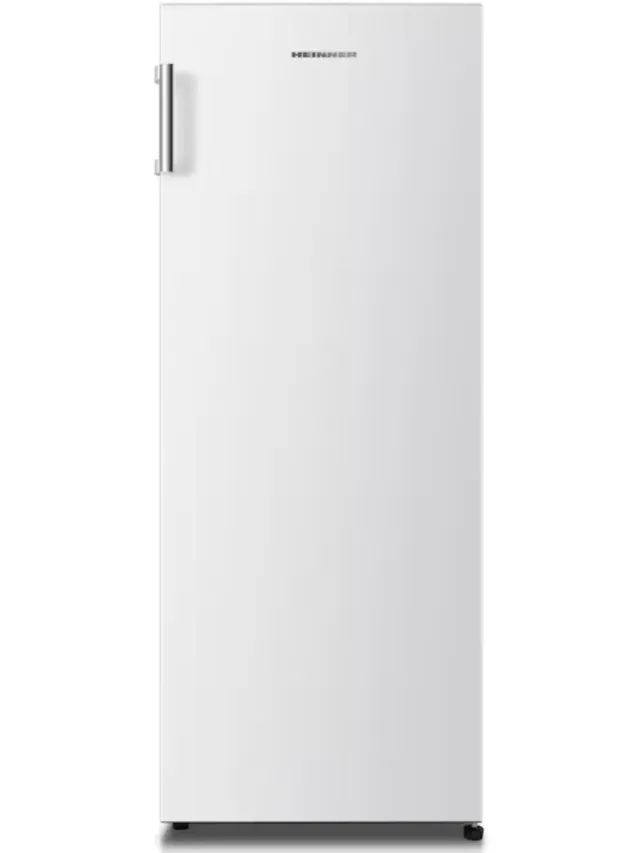 Heinner HF-HS250E++ Koelkast 242 L – Mechanische Thermostaat – LED-verlichting – Omkeerbare Deur – Wit – 5 Jaar Garantie
