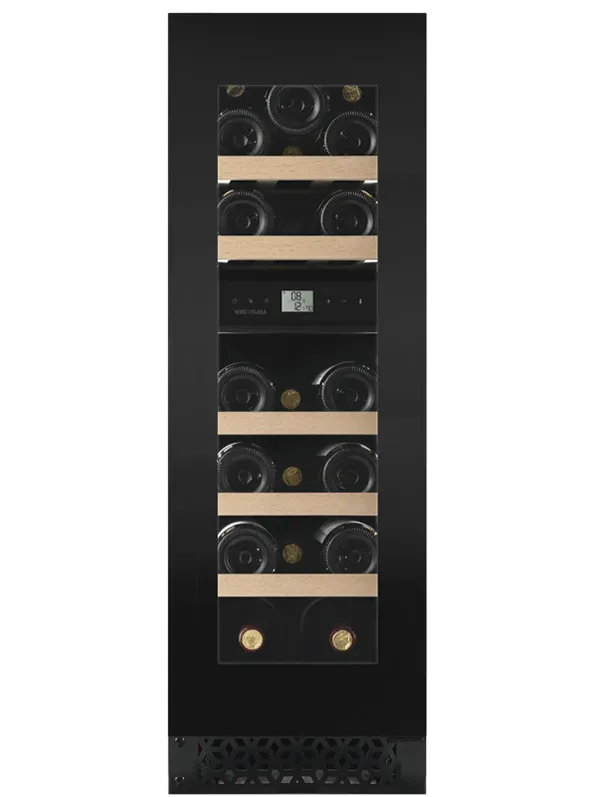 Wine Klima D20-OB78-PUSH Zwart