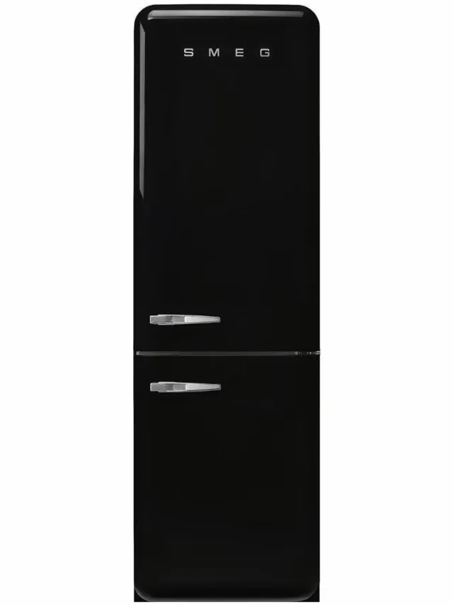 Smeg FAB32RBL6 Koel-vriescombinatie Zwart