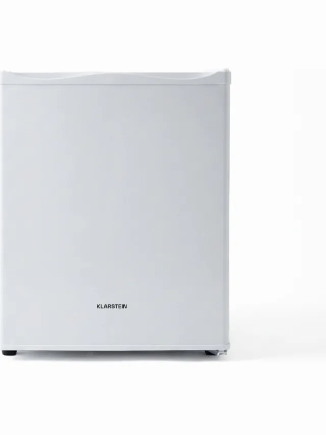 Klarstein Minibar Happy Hour 5-15°C geruisloos 23 dB ledverlichting - Minikoelkast - 23L - voor Hotelkamer voor Partykelder - Stil Compact - Mini Fridge Kleine Koelkast Hotelkoelkast Drankkoeler Compact Koelkast Wit