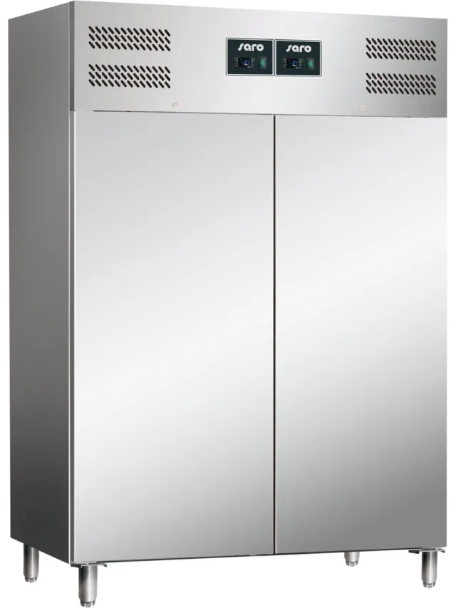 Saro Koelvriescombinatie | RVS | 2x537 liter | Saro | GN120DTV | 323-1225 Grijs