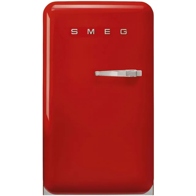 Smeg FAB10LRD6 tafelmodel koelkast met vriesvak rood