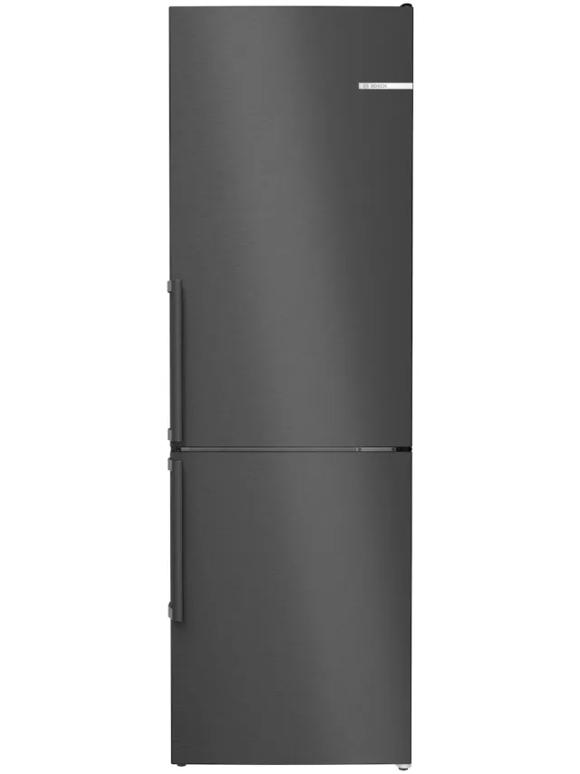 Bosch KGN36VXCT koel-vriescombinatie zwart RVS-zwart