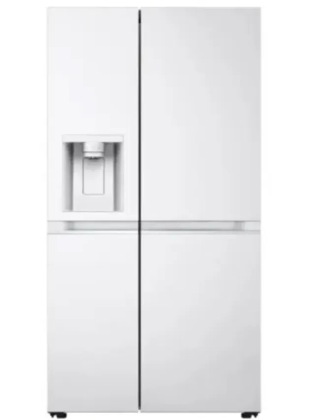 LG GSLC40SWPE - Vrijstaand - Amerikaanse deur - Wit - 638 liter - WATERLEIDING