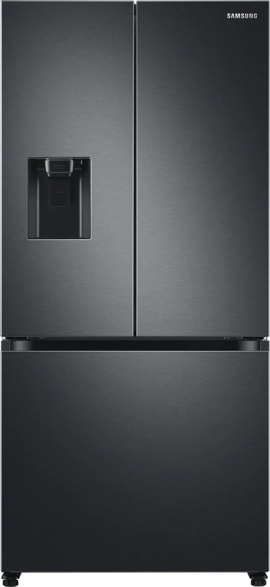 Samsung RF50A5202B1/EU amerikaanse koelkast Vrijstaand 495 l Zwart, Geborsteld staal