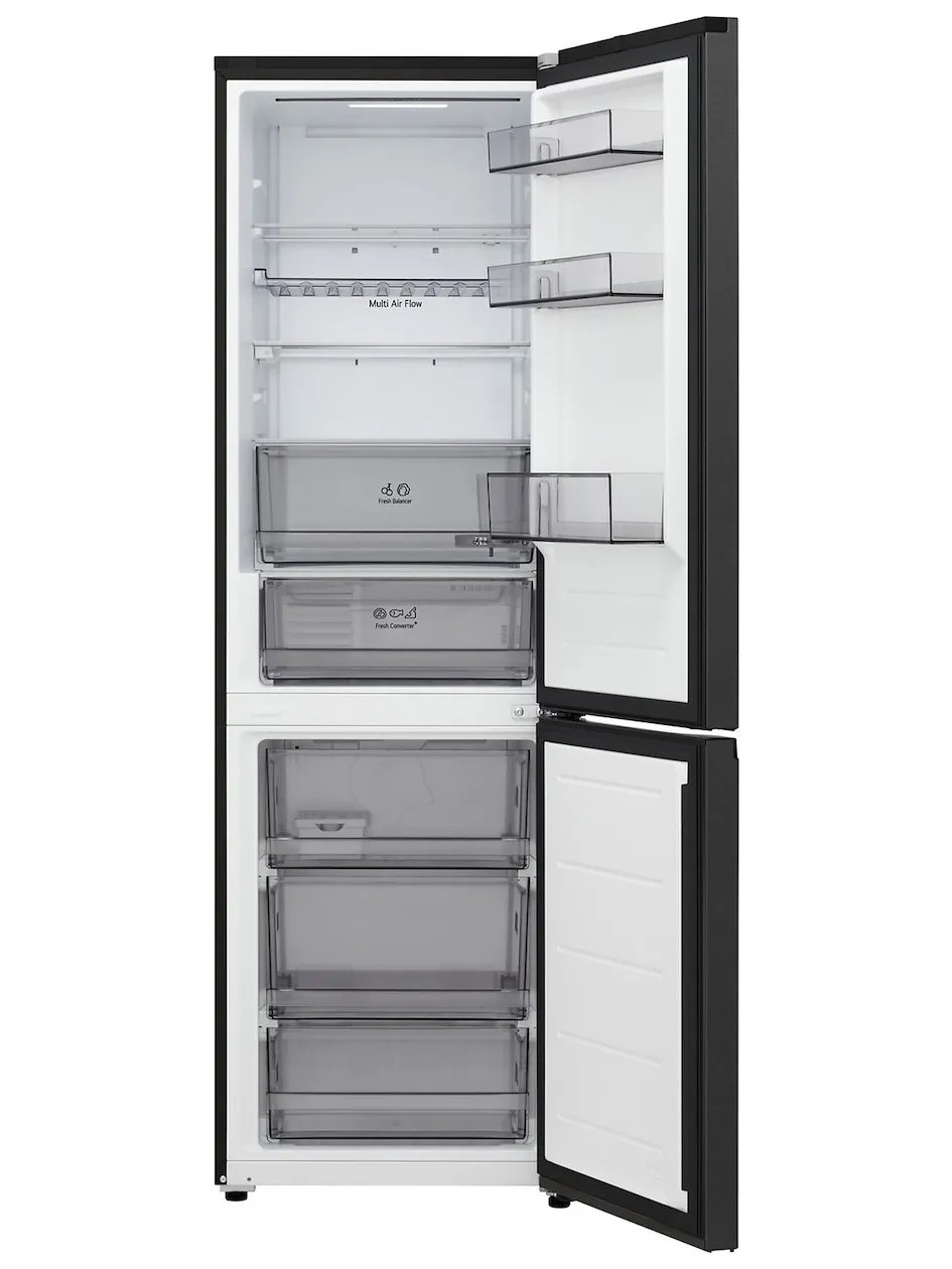LG GBBS312CEV Koel-vriescombinatie Zwart, foto 2